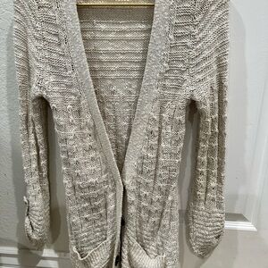 Guess knit cardigan. Truly vintage Y2K, cozy cottage core, grandma-core, country